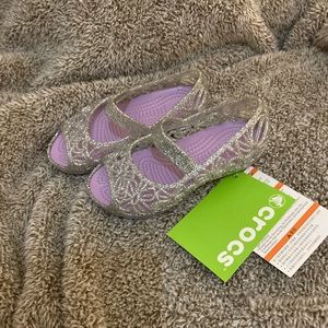 NWT - Isabella Glitter Flats - Size c9
